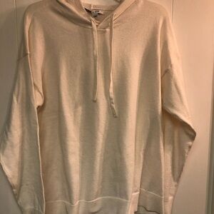 Peace Love World Off-White Hoodie